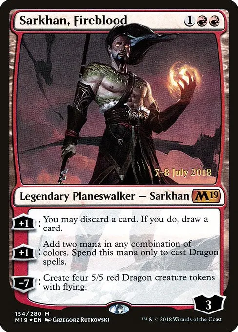 Sarkhan, Fireblood - Foil