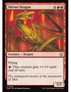 Shivan Dragon - Foil