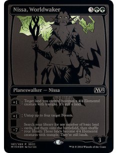 Nissa, Worldwaker - Foil