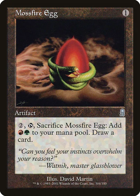 Mossfire Egg - Foil