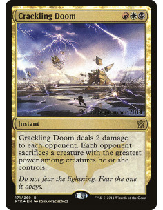 Crackling Doom - Foil