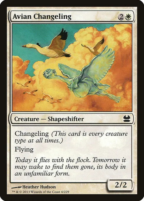 Avian Changeling - Foil