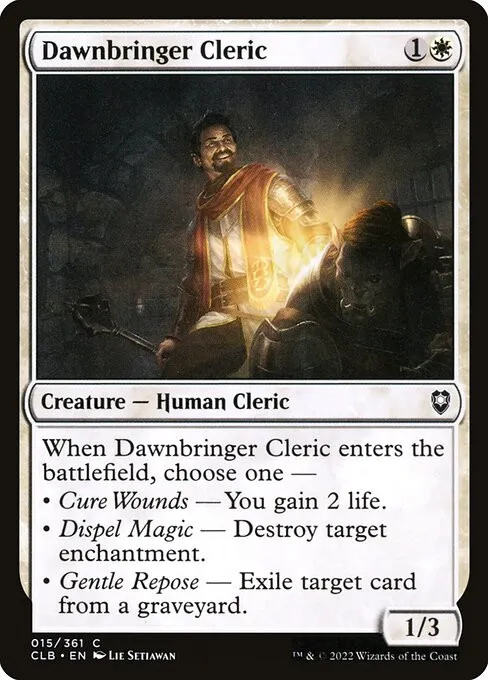 Dawnbringer Cleric - Foil