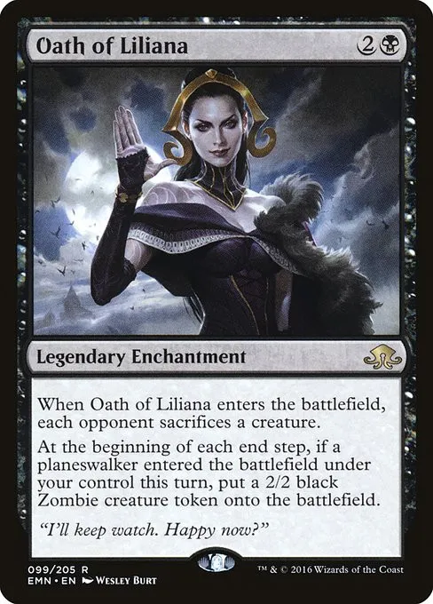 Oath of Liliana - Foil