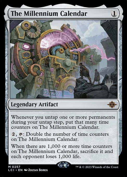 The Millennium Calendar - Foil