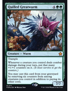 Quilled Greatwurm - Foil