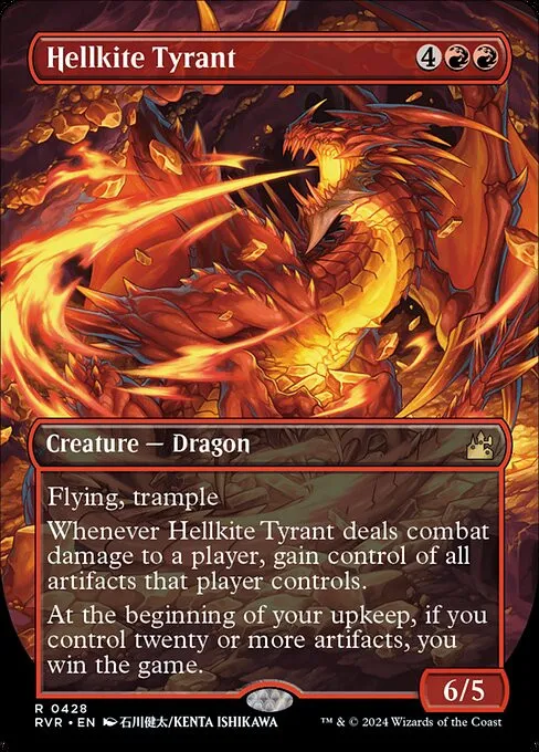 Hellkite Tyrant - Foil