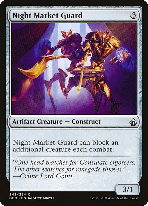 Night Market Guard - Foil