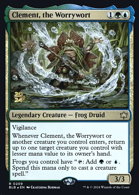 Clement, the Worrywort - Foil