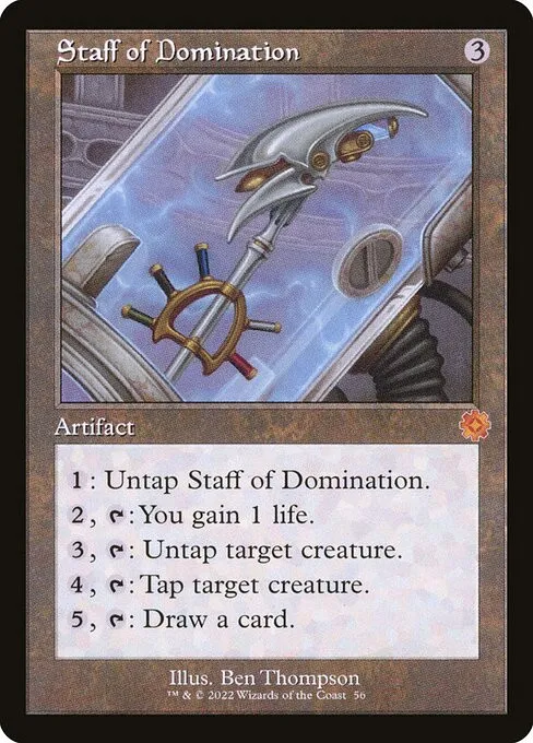 Staff of Domination - Foil