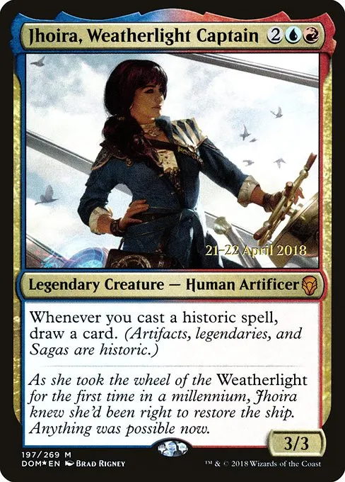 Jhoira, Weatherlight Captain - Foil