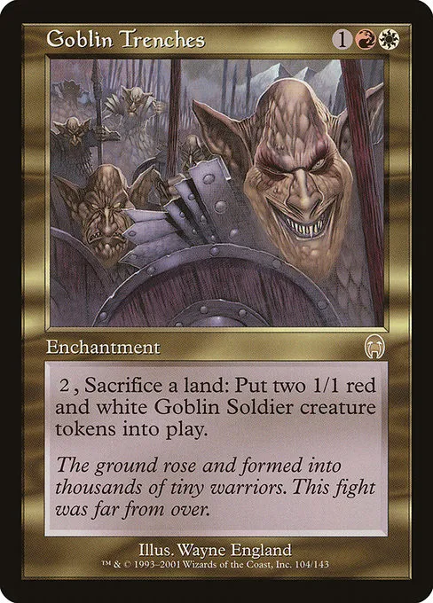 Goblin Trenches - Foil
