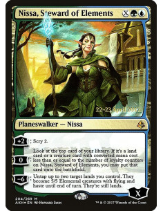 Nissa, Steward of Elements - Foil