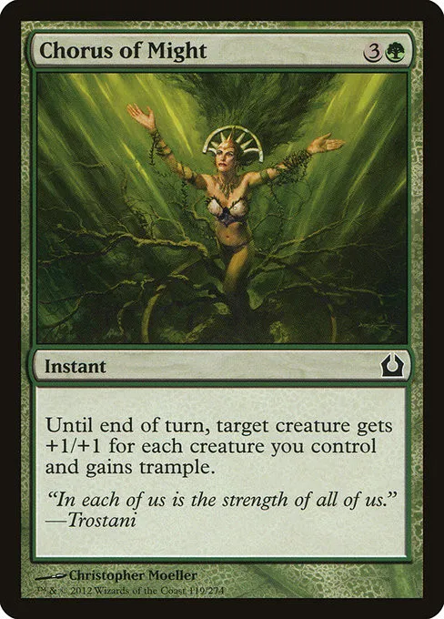 Chorus of Might - Foil