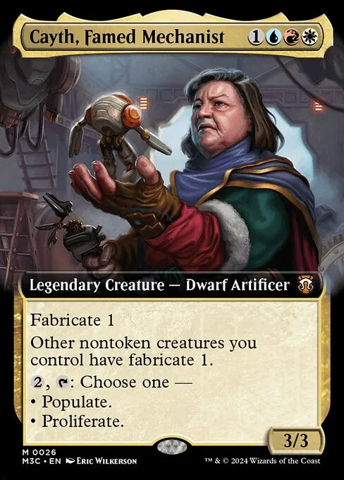 Cayth, Famed Mechanist - Foil