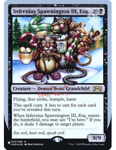 Infernius Spawnington III, Esq. - Foil