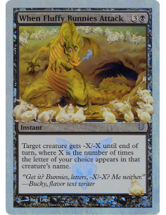 When Fluffy Bunnies Attack - Foil