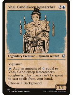 Vhal, Candlekeep Researcher