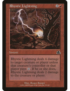 Rhystic Lightning - Foil