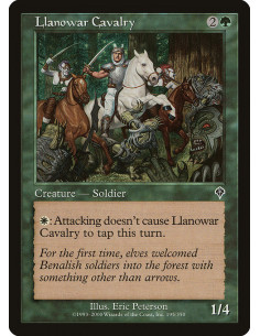 Llanowar Cavalry - Foil