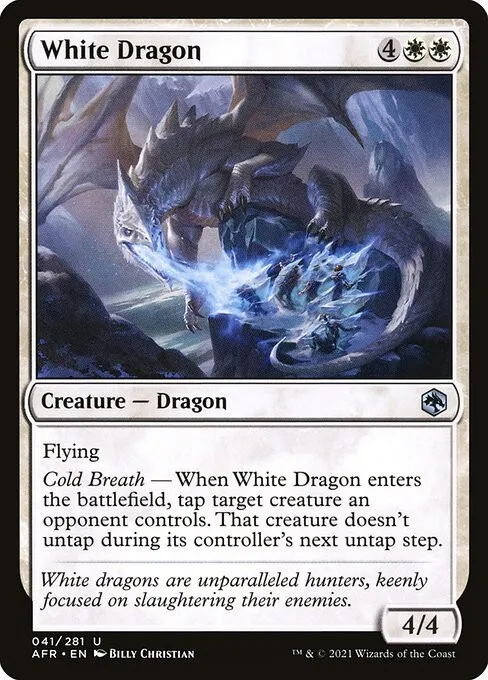 White Dragon - Foil
