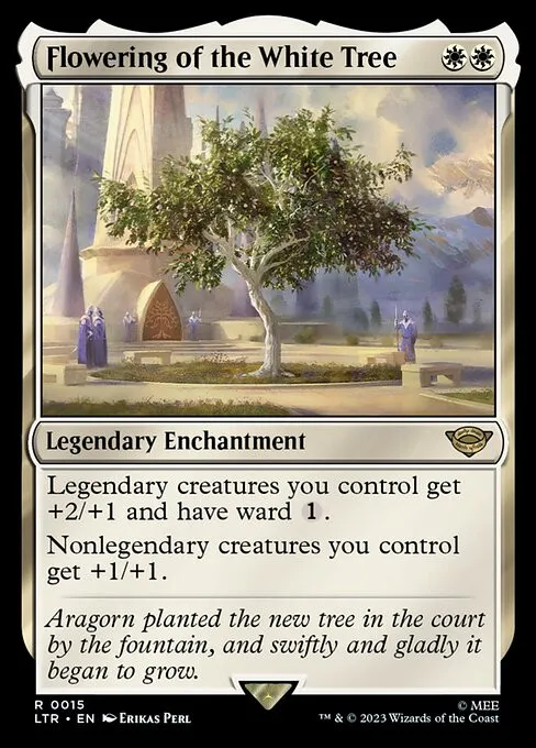 Flowering of the White Tree - Foil