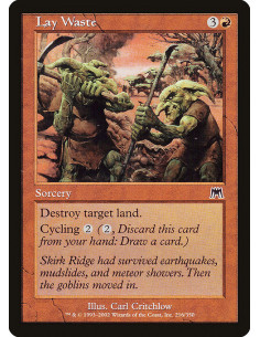 Lay Waste - Foil