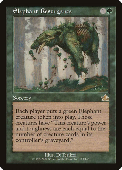 Elephant Resurgence - Foil