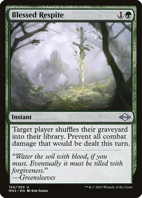 Blessed Respite - Foil