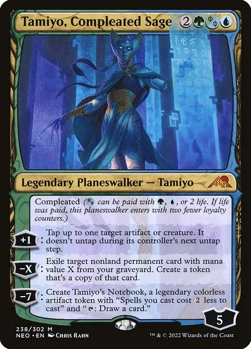 Tamiyo, Compleated Sage - Foil