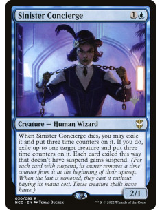 Sinister Concierge - Foil