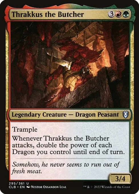 Thrakkus the Butcher - Foil