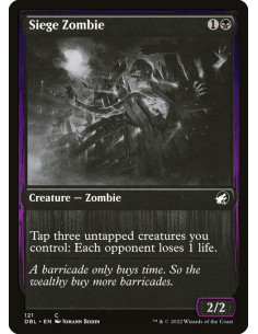 Siege Zombie - Foil