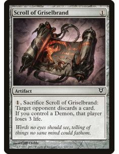 Scroll of Griselbrand - Foil