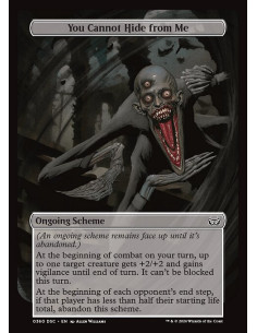 You Cannot Hide from Me