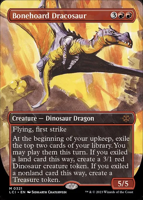Bonehoard Dracosaur - Foil