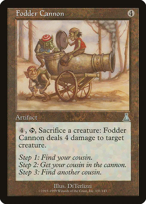 Fodder Cannon - Foil
