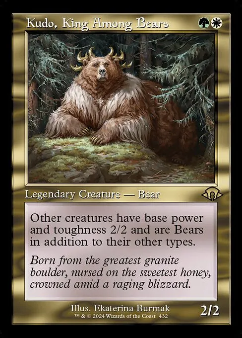 Kudo, King Among Bears - Foil