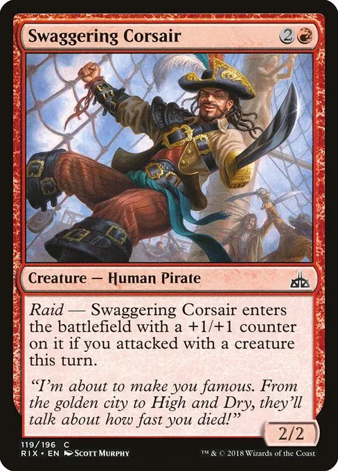 Swaggering Corsair - Foil