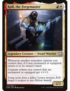 Koll, the Forgemaster - Foil