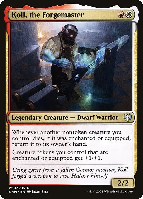 Koll, the Forgemaster - Foil