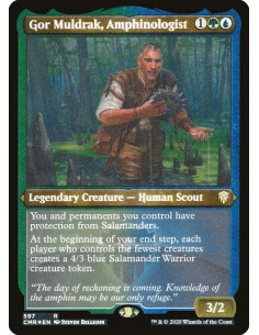 Gor Muldrak, Amphinologist - Foil