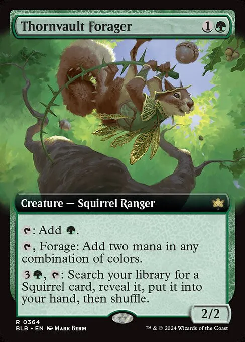 Thornvault Forager - Foil