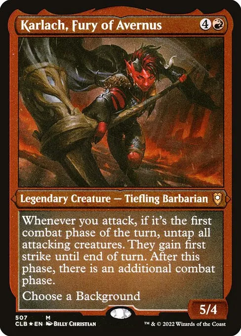 Karlach, Fury of Avernus - Foil