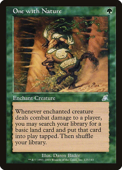 One with Nature - Foil