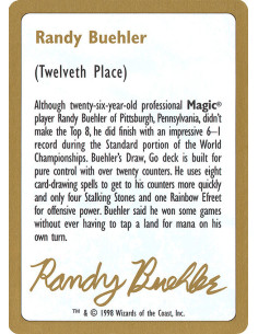 Randy Buehler Bio