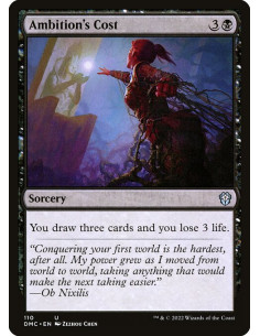 Ambition's Cost