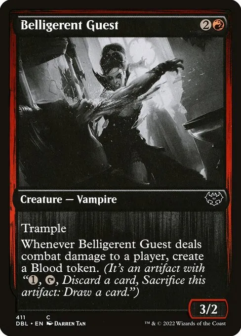 Belligerent Guest - Foil
