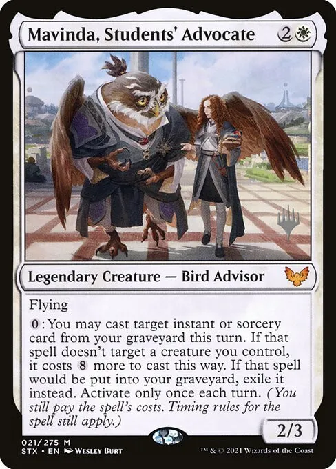 Mavinda, Students' Advocate - Foil