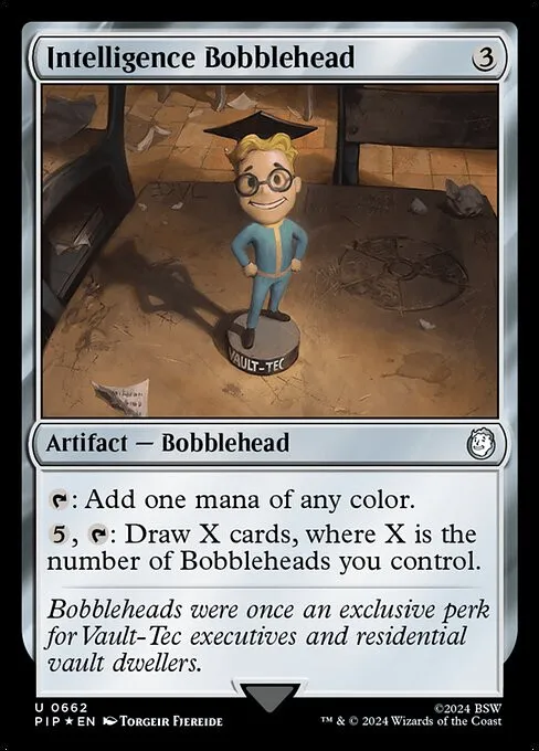 Intelligence Bobblehead - Foil